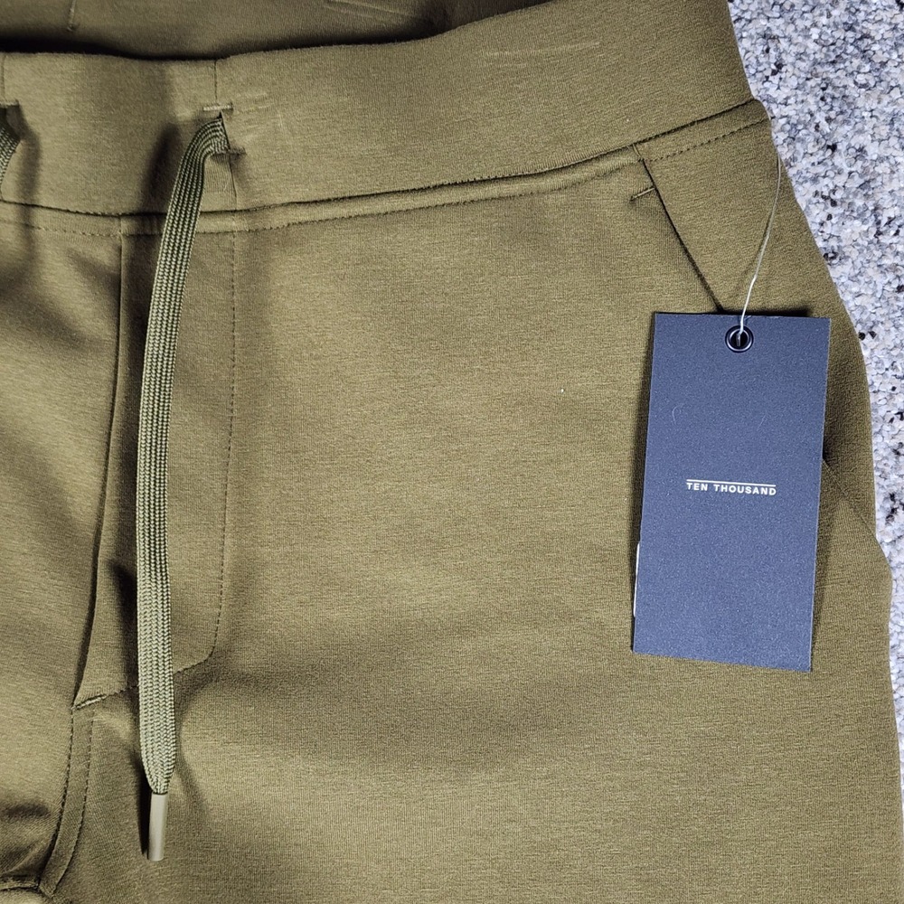 Ten Thousand Midweight Tech Jogger Mens M Dark Olive TTPT024 NWT MSRP $118 - Picture 7 of 16